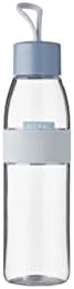 Mepal Wasserflasche Ellipse - Auslaufsichere, BPA-freie Trinkflasche für kohlensäurehaltige Getränke - 500 ml Nordic Blu