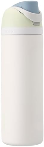 Owala FreeSip 710 ml Edelstahl Trinkflasche mit Strohhalm – BPA-frei für Sport, Fitness und Reisen, Foggy Tide