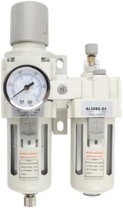 AC3010-03/03D Aluminiumlegierung Druckregler Öl-Wasser-Abscheider für Luftkompressor, Partikelentfernung & Kondensatmana