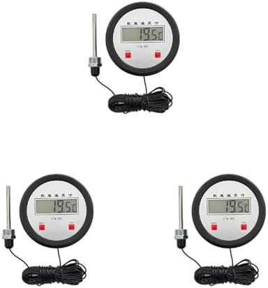 Präzises Digitale Thermometer von – Ideal für Industrielle Anwendungen mit Batteriebetrieb und Digitalanzeige