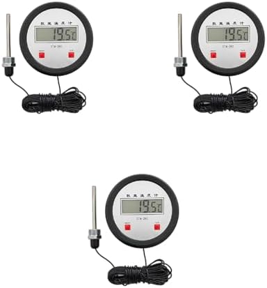 Präzises Digitale Thermometer von – Ideal für Industrielle Anwendungen mit Batteriebetrieb und Digitalanzeige