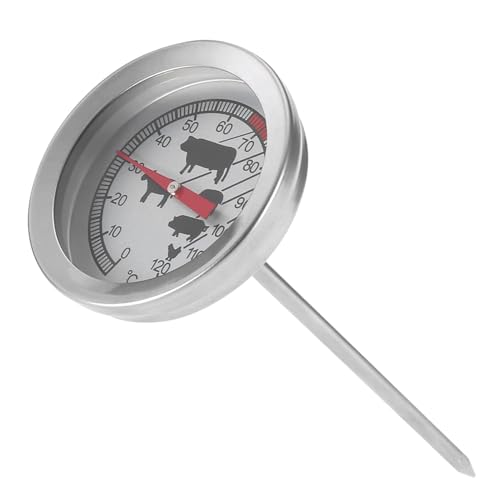 Küchenthermometer von – Edelstahl Kochthermometer mit Sonde für präzises Grillen & BBQ Spaß
