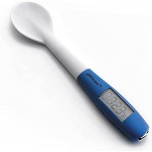 LACOR 62528 Silikon-Löffel mit 25 cm Sonde und Thermometer – Perfekt für präzises Kochen zuhause!