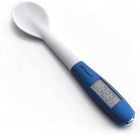 LACOR 62528 Silikon-Löffel mit 25 cm Sonde und Thermometer – Perfekt für präzises Kochen zuhause!