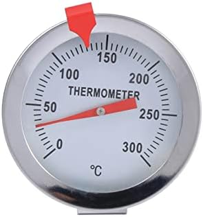 Edelstahl Kochthermometer 30,5 cm mit Clip – Ideal für Fleisch, Getränke und Kochen von 0℃ bis 300℃!