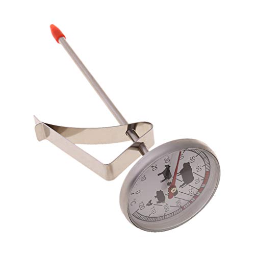 GUMEI Edelstahl Instant Read Thermometer für BBQ & Grill - Präzise Fleischmessung in Sekunden