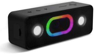 OHAYO tragbarer Bluetooth-Lautsprecher: 24 Stunden Spielzeit, IPX6 wasserdicht, ideal für Reisen und Outdoor-Aktivitäten
