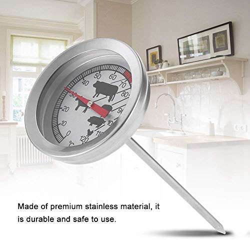 Küchenthermometer von – Edelstahl Kochthermometer mit Sonde für präzises Grillen & BBQ Spaß