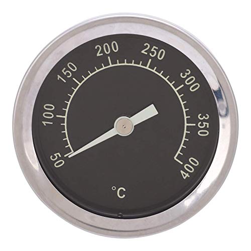 Edelstahl Grillthermometer – Präzises Zifferblatt & Zeiger für optimale Grillresultate 50-400 ℃