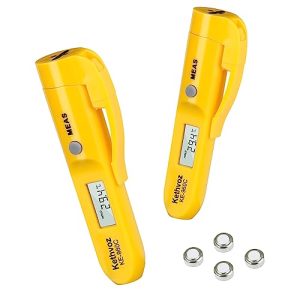 Kethvoz Infrarot Thermometer Pen – Mini Grillthermometer für Kochen & Barbecue, sofortige Ablesung bei 527℉, 2er Pack mi