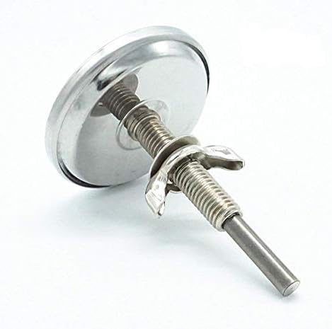 GFTIME Edelstahl Thermometer Ø6CM für Weber Kettle & Smoker – Präzise Temperaturmessung beim BBQ