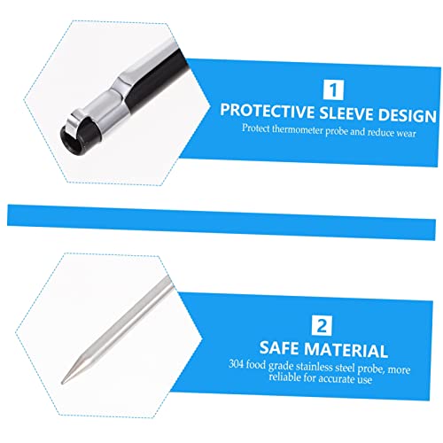 Garneck 2er Set Wassertemperaturanzeige – Digitales Küchen- und Grillthermometer für perfektes Steak und Kochvergnügen