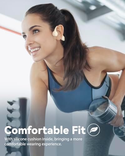 MONODEAL Knochenschall Kopfhörer Bluetooth 5.3 - IPX6 Wasserdicht & Typ-C zum Joggen und Radfahren