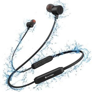 YATWIN Bluetooth Kopfhörer Sport in Ear – IPX7 wasserdicht, 16 Std. HiFi Sound, ideal für Joggen