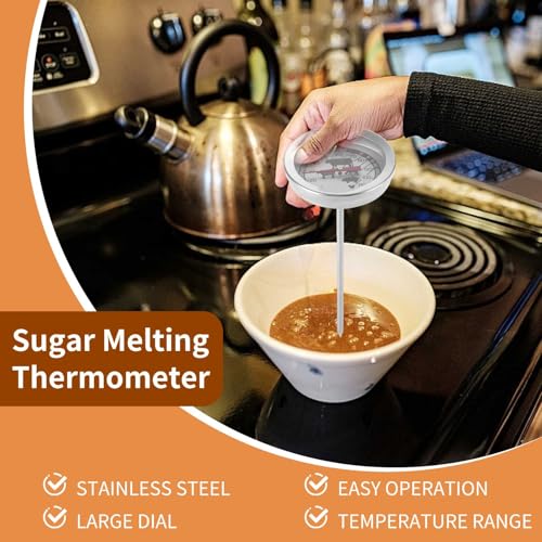 Küchenthermometer von – Edelstahl Kochthermometer mit Sonde für präzises Grillen & BBQ Spaß