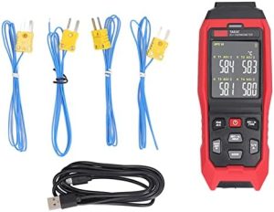 Kerntherm 4-Kanal-Digitalthermometer - Hohe Genauigkeit für präzise Messungen in Labor und Industrie